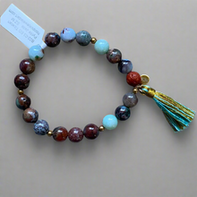 Load image into Gallery viewer, Pyrite &amp; Jade Essential Oil Bracelet
