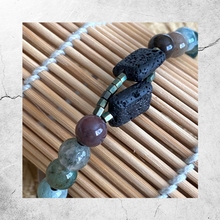 Load image into Gallery viewer, Tiger Eye and Fancy Jasper Essential Oil Bracelet
