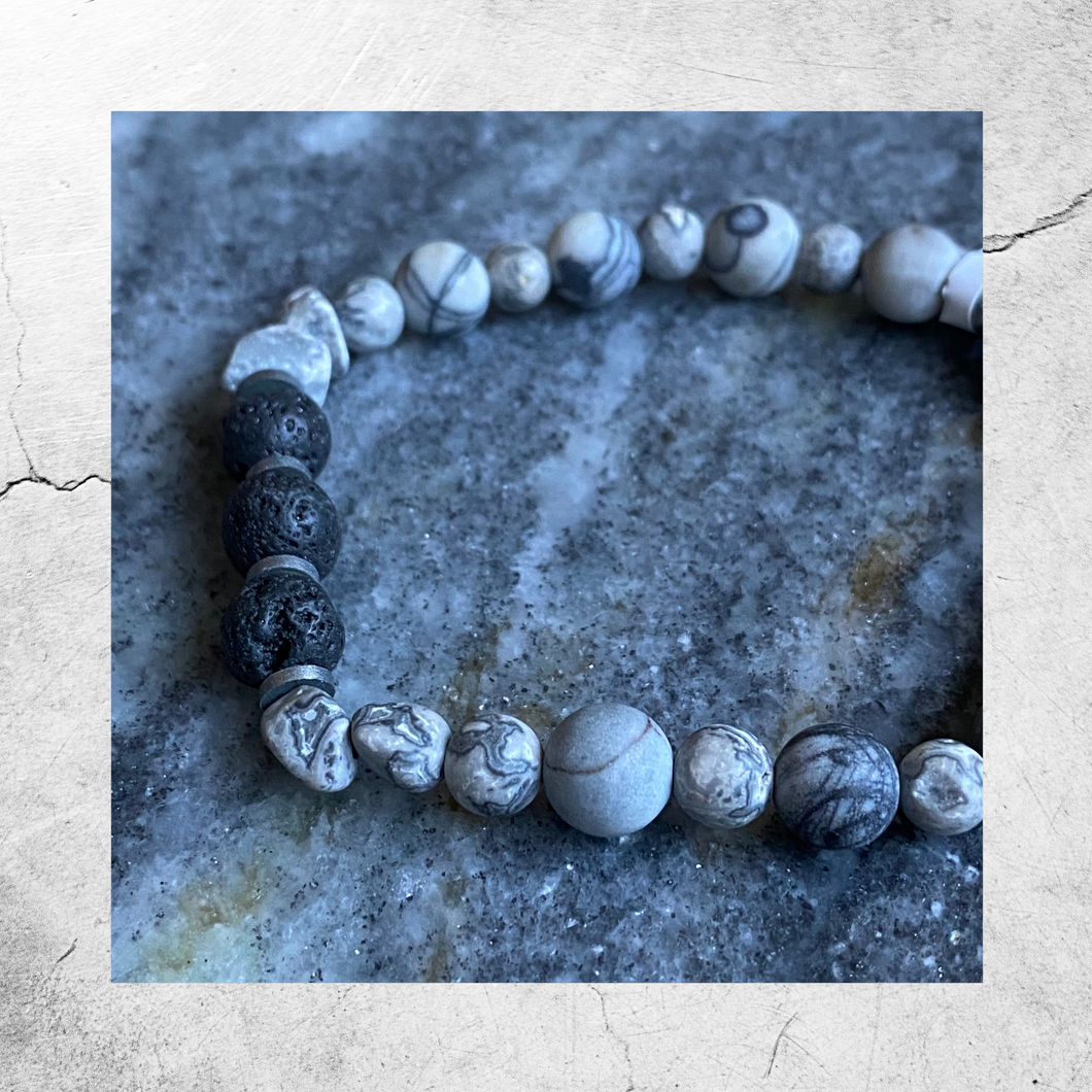 Picasso Jasper Essential Oil Bracelet