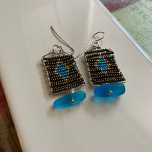 Load image into Gallery viewer, Handwoven Beaded Earrings &quot;Kon Tiki&quot;
