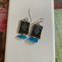 Load image into Gallery viewer, Handwoven Beaded Earrings &quot;Kon Tiki&quot;
